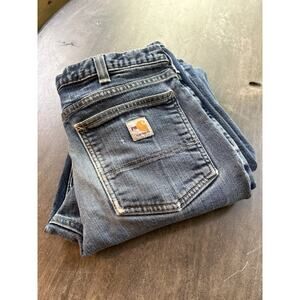 Carhartt Denim Jeans Mens 33x34 FR Flame Resistant Cat 2 Medium